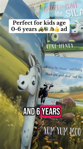 Perfect for kids age 0-6 years 🚜📚🐴👍 ad Bedtime story book ❤️ #bedtimeroutine #bedtimestories