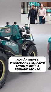 1M views · 10K reactions | NEWEY presenta el nuevo Aston Martin a Fernando Alonso 掠 el Tractor Martín ️ #F1 | Esteby F1 | Facebook