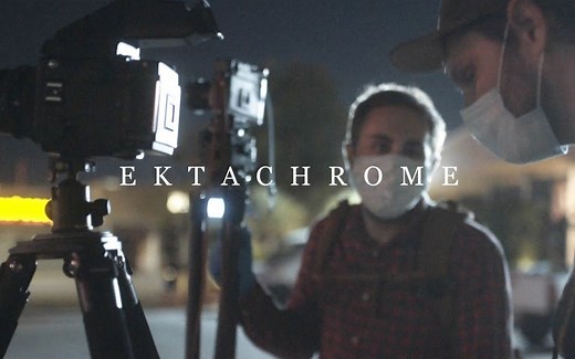 无视倒易率的正片？？120版E100夜景长曝光实拍！【grainydays中字】