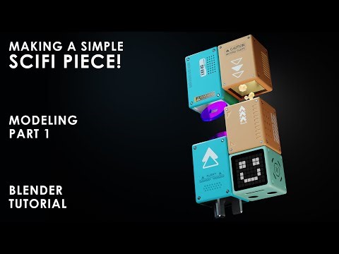 How to model using a reference in blender! Simple tutorial [ Part 1 ]