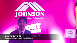 An interview with the Johnson Health Tech. Philippines, Inc. President, Mr. Katsuya Ito, "I see a lot of people working out, running in the parks. I see many GYMs opening up everywhere so I would say that there's strong fitness culture here in the Philippines and obviously we wanna be a part of that so it's the great time for us to be here" | Johnson Fitness Philippines