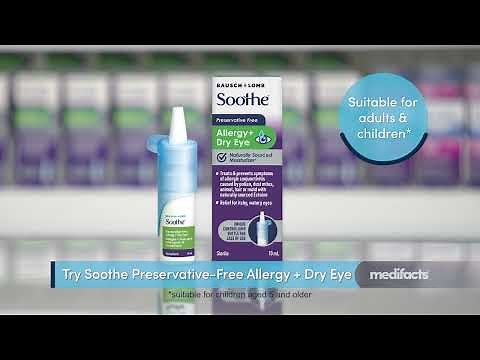 Bausch + Lomb Soothe featured by Medifacts Canada