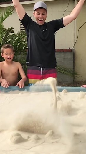 If you add air in just the right way... sand turns into liquid