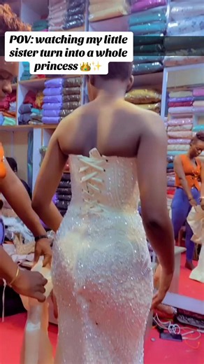 POV: Little sister turns into a princess – prom hair & makeup transformation