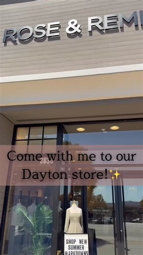 Store spotlight- R&R DAYTON✨ So many new arrivals to shop at this beautiful location! Stop in & find the perfect look🫶 📍2830 Miamisburg Centerville Rd, Dayton, OH *Located across from DSW & Ulta, next to First Watch #roseandremington | Rose & Remington