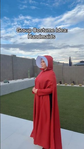 Group Costume Ideas: Handmaids | Ruby Red