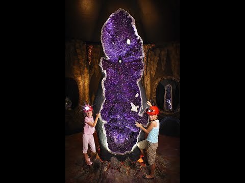 The world’s largest Amethyst geode