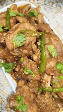 Spicy Green chili chicken recipe #spicy #cooking #shorts #ytshorts #viral #shortvideo