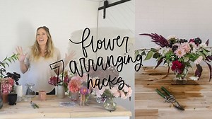 Sharing 7 Flower arranging hacks that will make floral design easy! These tips will help your flowers last longer and arranging them so much easier. There's tips from my florist, from tiktok and everything in between. MAKE SURE TO SUBSCRIBE FOR MORE RAD DIY HOME DECOR: https://youtube.com/colleenpastoor?sub_confirmation=1 Mentioned in this video (affiliate links where possible): My spring cut flower garden vlog: https://youtu.be/3na690b_EXk Drying strawflowers short: https://youtu.be/Cxy4ZSAimKc
