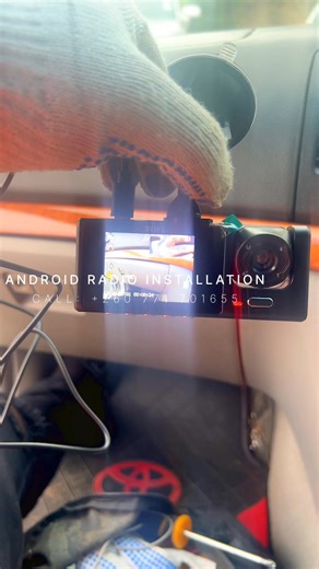 Android Radio Installation, Dashcam With Rear Camera Installation In Lusaka, Zambia. Call us : 260 771 701655 | Zed Corner