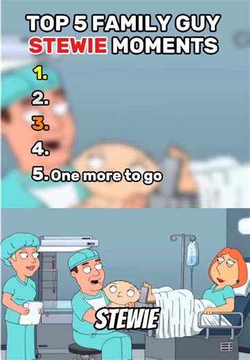 Ranking Best Family Guy Stewie Moments I Folow me For More #familyguy #typ #top5 #ranking #100k