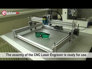 2.5 W Laser Engraver - Elekslaser A3 Pro - assembly