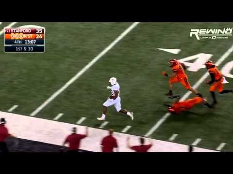 Stanford's Barry J. Sanders Resembles The Senior Barry Sanders