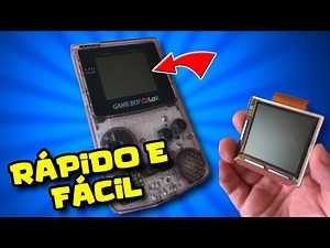 How to Replace Game Boy Color LCD Screen [SIMPLE TUTORIAL]