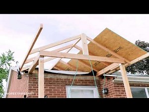 Gable Porch Roof Framing