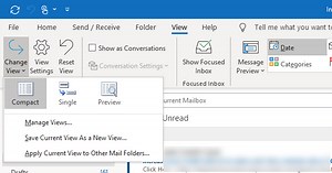 How to Create, Manage & Change Inbox View in Outlook