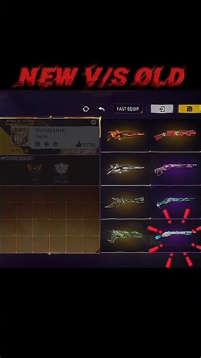 #moonlight free fire new vs old