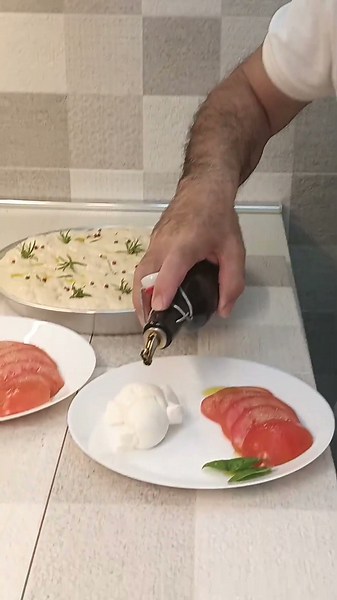 My turn to make dinner: tomato, basil, and knots #Cooking #chef #foodie #foodblog #foodlover