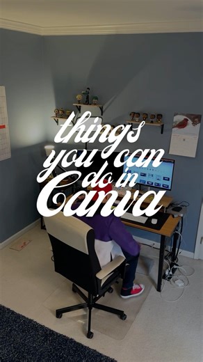 Day 7 of 30 🔥 Text behind image with Canva’s Magic Grab