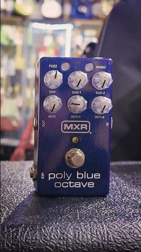 MXR Poly Blue Octave - Instant Preset Switching Demo