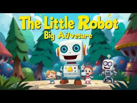 The Little Robot's Big Adventure #cocosaza #storytime