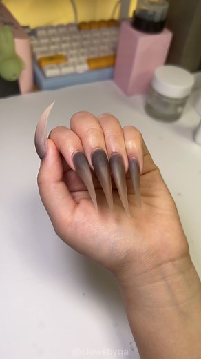 Claw Nails Tutorial for Halloween with Sweetie Nail Supply