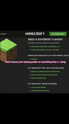 How to get Minecraft on Minecraft.net #shorts #minecraft