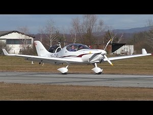 2 Aerospool WT9 Dynamic landings at Airfield Punitz | Silvester Fly-In 2017