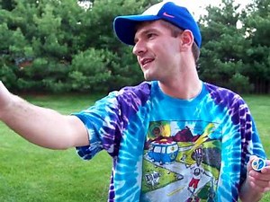 Flying a bumble bee on a string!