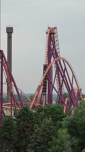 Good Drop, Bad Trim | Raging Bull at Six Flags Great America