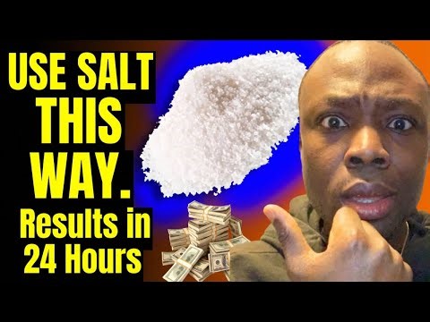 Use Salt This Way — God Will Open Doors for Money, Favor & Protection(Christian Teaching)