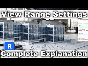 Revit View Range Settings for Building Design | Revit Basics Tutorial - How To Use View Range