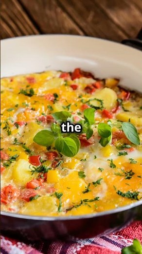 Easy Zucchini & Tomato Frittata Recipe!