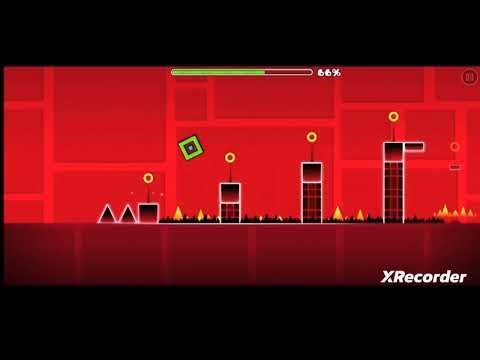 Day 1 of trying to complete Geometry Dash Lite - Level 1 Stereo Madness