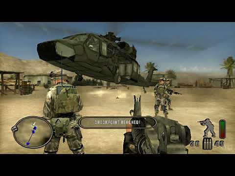 Delta Force: Black Hawk Down PS2 Gameplay HD (PCSX2)
