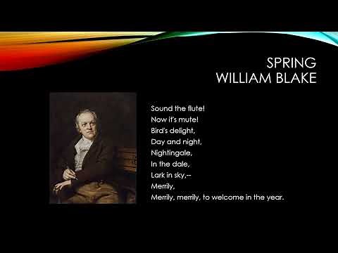 Spring by William Blake