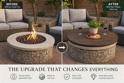 Fire Pit Table - Etsy