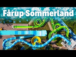 All Water Slides at Fårup Sommerland Aquapark, Denmark! 2024