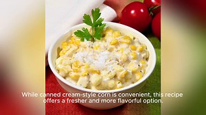 cream style corn recipe