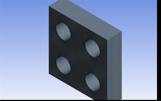 Spaceclaim mesh结构网格划分(recording）
