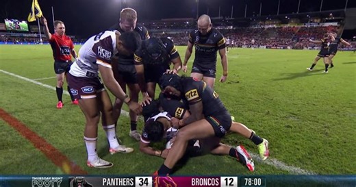 The Panthers are relentless
