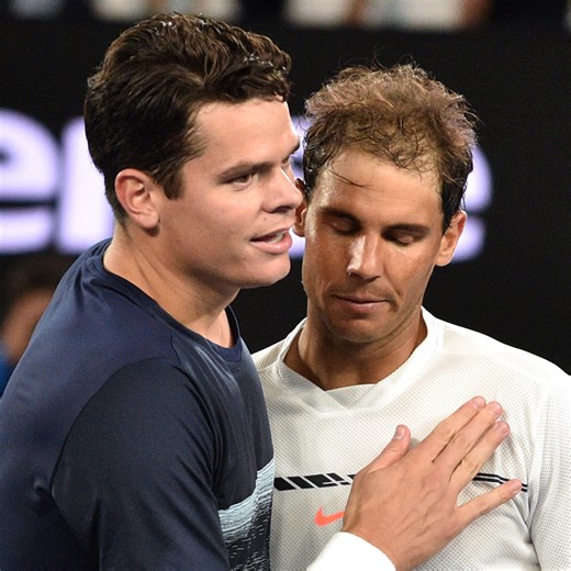 519K views · 10K reactions | Taking us back to 2017. It’s time for a Nadal v Raonic #rematch   #TennisParadise | Australian Open | Facebook