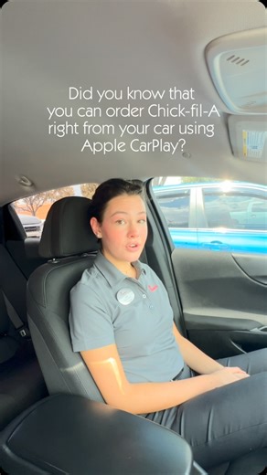 🚗 Order Chick-fil-A with ease—right from your car screen using Apple CarPlay! No need to reach for your phone. Just drive, tap, check in and enjoy your favorites faster. 📲❤️ Pro tip: Save your go-to order in the app for even quicker checkout! #cfasilberroad | Chick-fil-A I-10 and Silber Road
