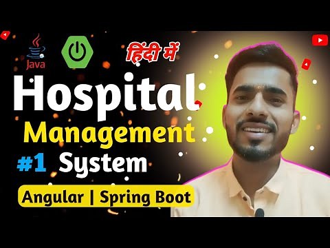 "Hospital Management System " - Angular + Spring Boot + Hibernate | Full Stack Project | #1
