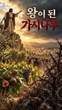 왜 좋은 나무들은 왕이 되기를 거절했을까? | 사사기 9:7~15 | 매일성경1