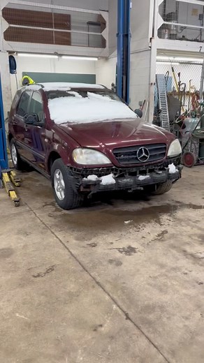 69K views · 996 reactions | This Mercedes ML320 should have bypassed the shop, and went directly to the crusher, and did you know we have a brake lathe ? | Auto Parts City, Inc. | Facebook