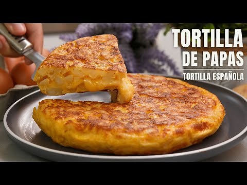 Potato omelette, the Spanish omelette recipe that we love for breakfast, easy and delicious