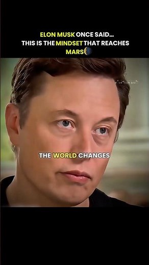 Elon Musk’s Mars Mindset: Believe The Impossible 🚀 #shorts #elonmusk
