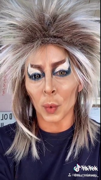 David Bowie Starman Makeup Transformation Tutorial