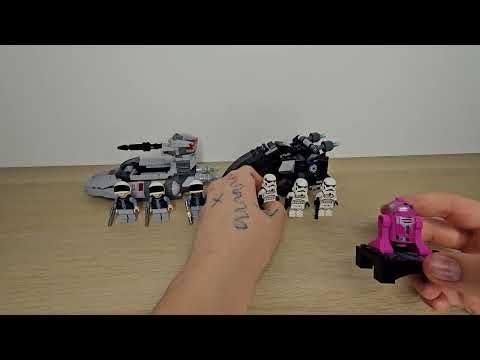 LEGO Star Wars - Imperial Dropship vs. Rebel Scout Speeder (40755) Review